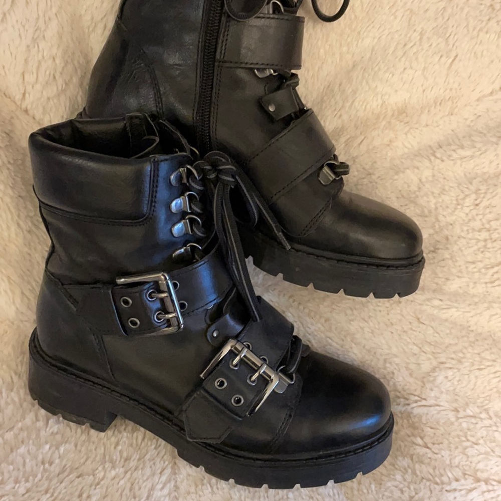 Steve Madden biker boots